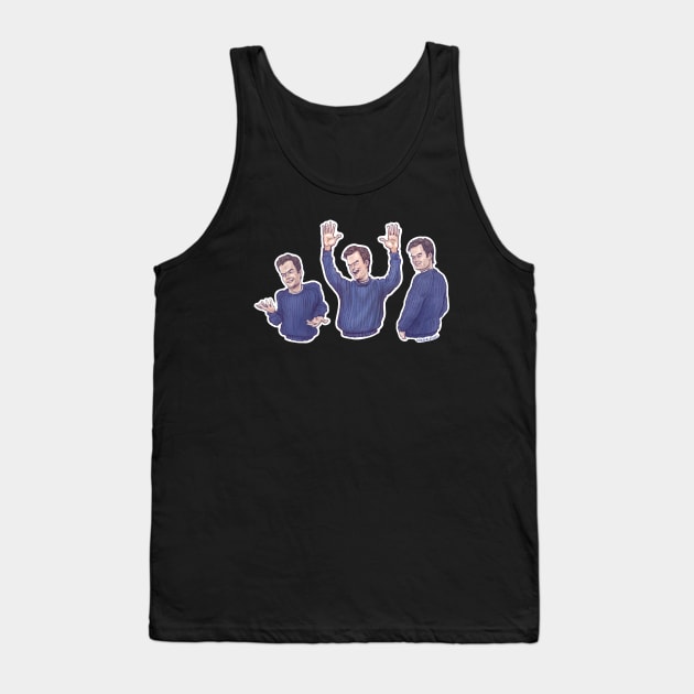 Dancing Bill Hader Meme Tank Top by BradAlbright